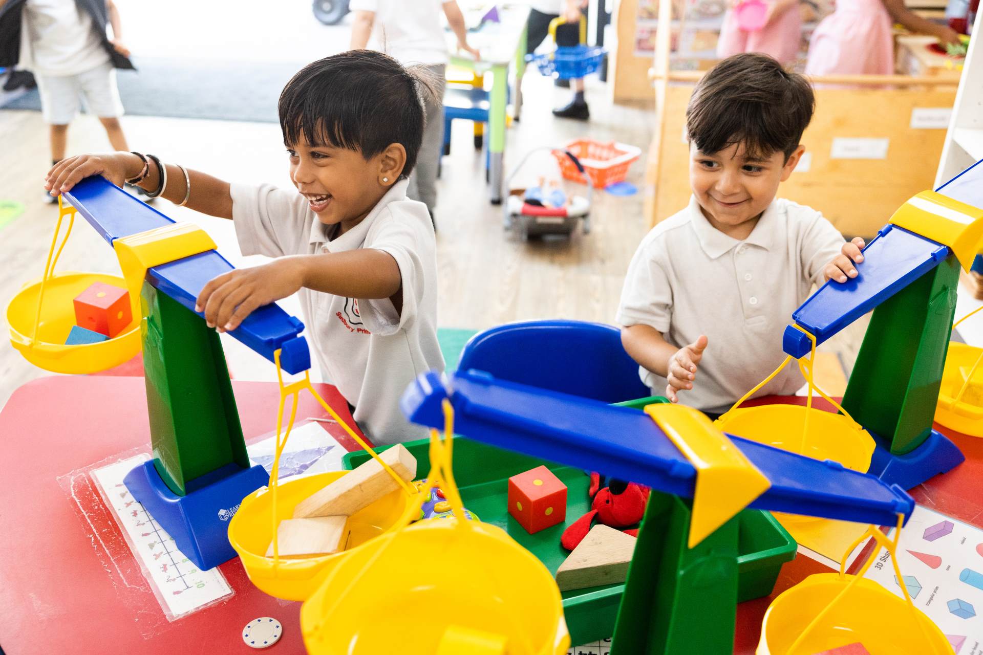 Pupils at Sudbury Primary School